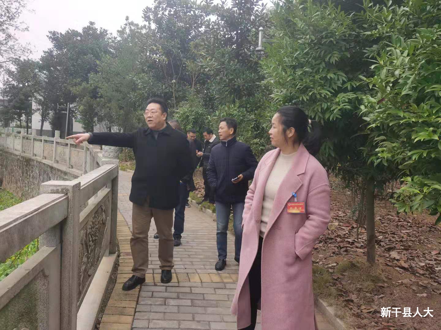 溧江镇人大代表视察为民办实事工作