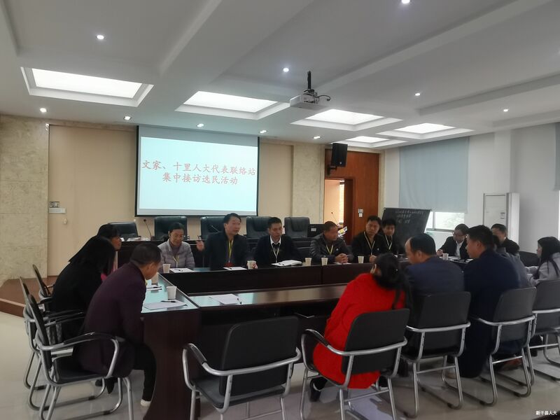 金川镇开展人大代表接访选民活动